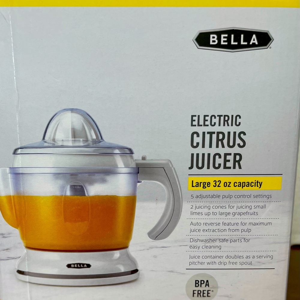 32 oz Bella Electric Citrus Juicer